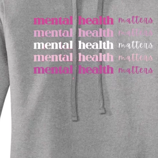 Mental Health Matter Women's Pullover Hoodie