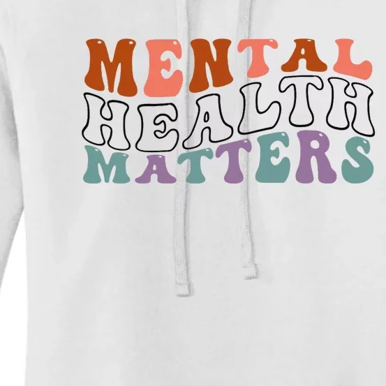 Mental Health Matters Human Brain Illness Awareness Women's Pullover Hoodie