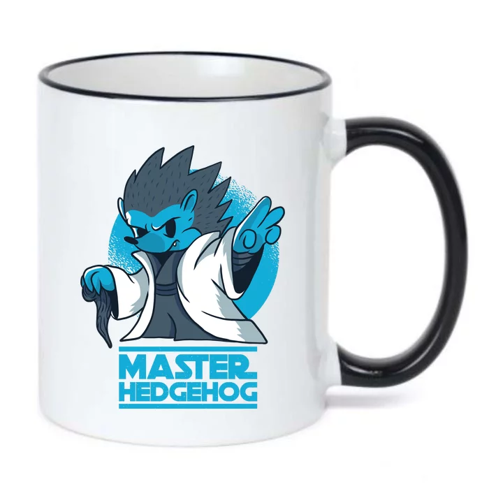 Master Hedgehog Black Color Changing Mug