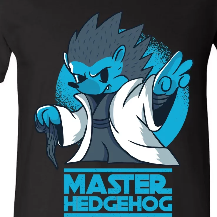 Master Hedgehog V-Neck T-Shirt