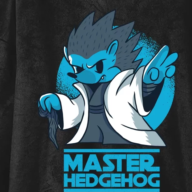 Master Hedgehog Hooded Wearable Blanket