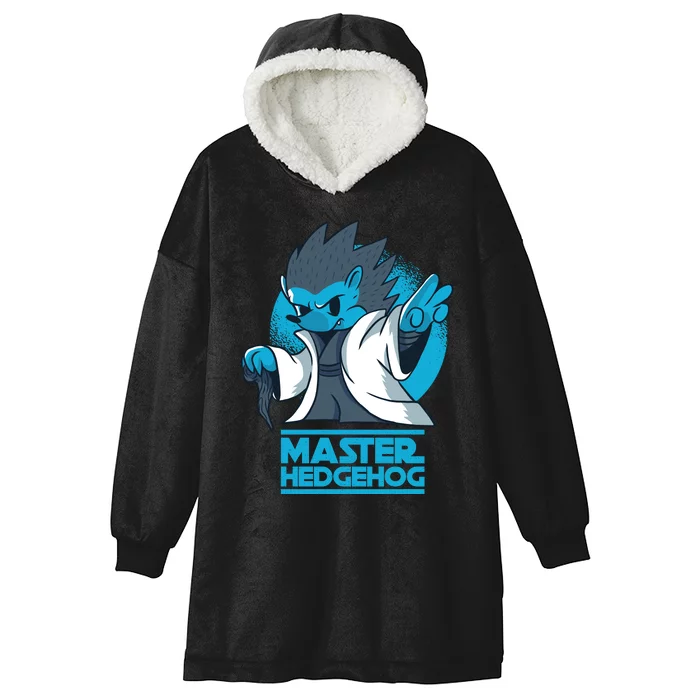 Master Hedgehog Hooded Wearable Blanket