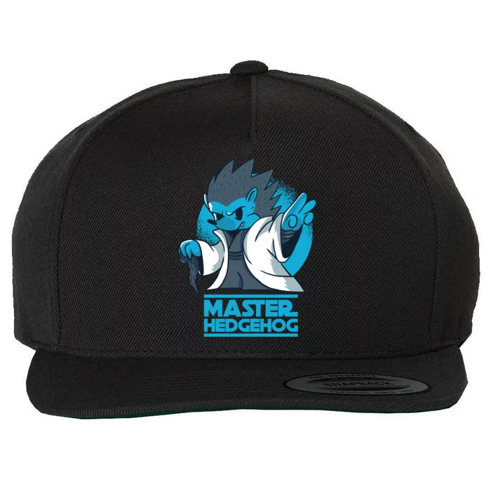 Master Hedgehog Wool Snapback Cap