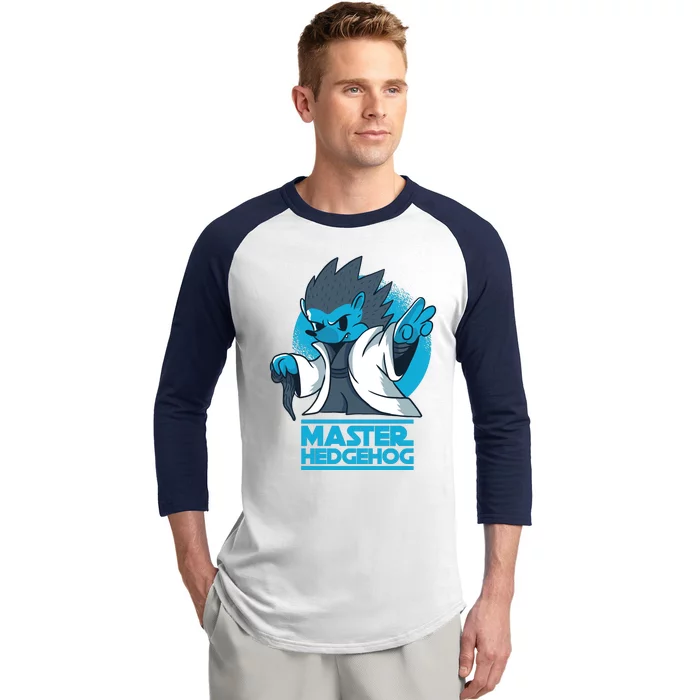 Master Hedgehog Baseball Sleeve Shirt