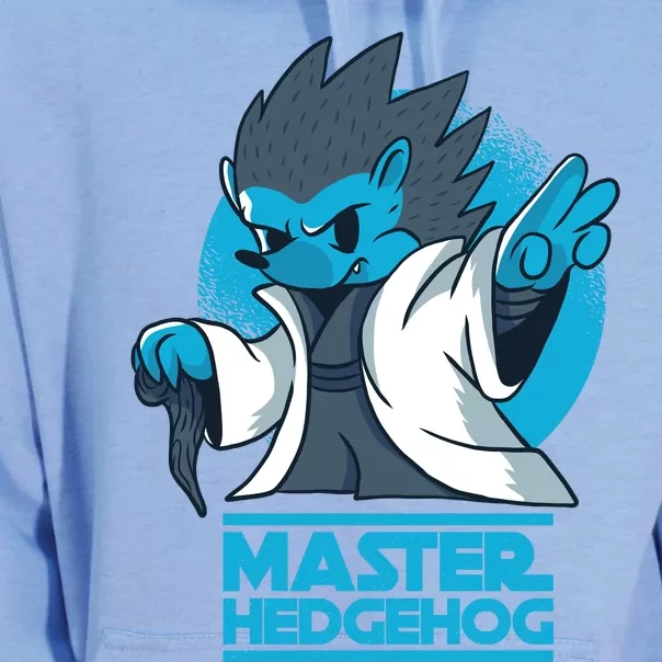 Master Hedgehog Unisex Surf Hoodie