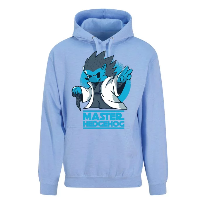 Master Hedgehog Unisex Surf Hoodie