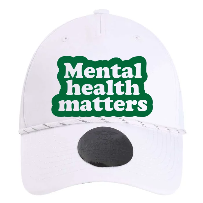 Mental Health Matters Awareness Performance The Dyno Cap