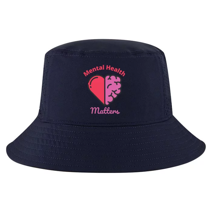 Mental Health Matter Brain Heart Awareness Supporters Gift Cool Comfort Performance Bucket Hat