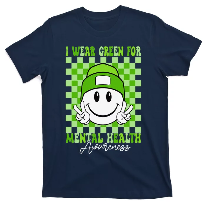 Mental Health Matters I Wear Green Mental Health Awareness T-Shirt