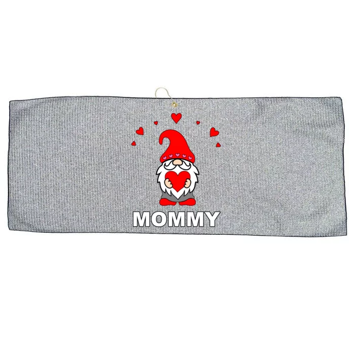 Mommy Happy MotherS Day Mom Gift Mothers Gnome Cute Elf Great Gift Large Microfiber Waffle Golf Towel