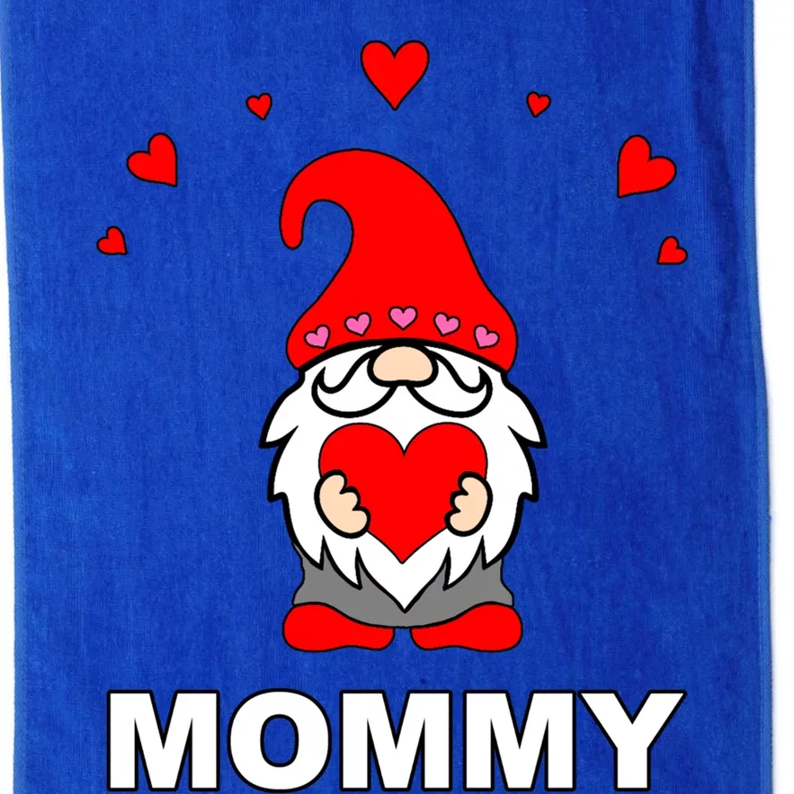 Mommy Happy MotherS Day Mom Gift Mothers Gnome Cute Elf Great Gift Platinum Collection Golf Towel