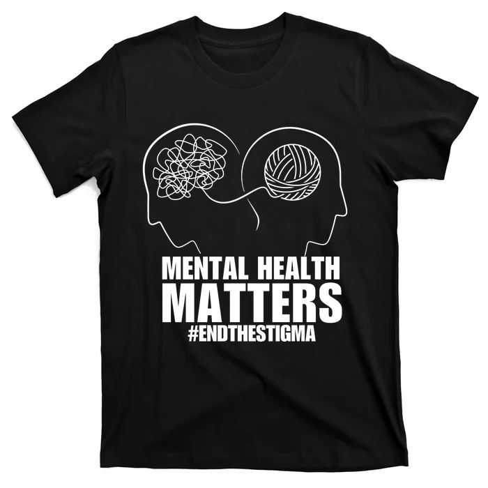 Mental Health Matters End The Stigma T-Shirt