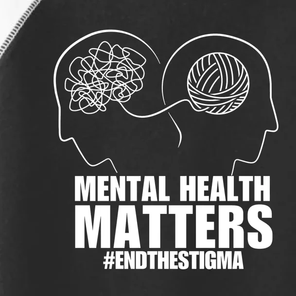 Mental Health Matters End The Stigma Toddler Fine Jersey T-Shirt