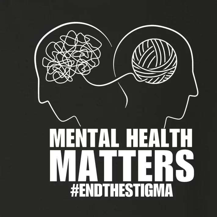 Mental Health Matters End The Stigma Toddler Long Sleeve Shirt