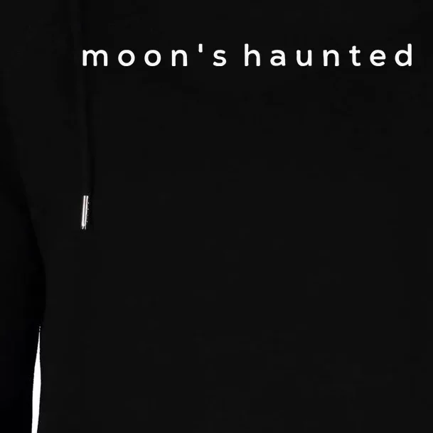 MoonS Haunted Womens Funnel Neck Pullover Hood