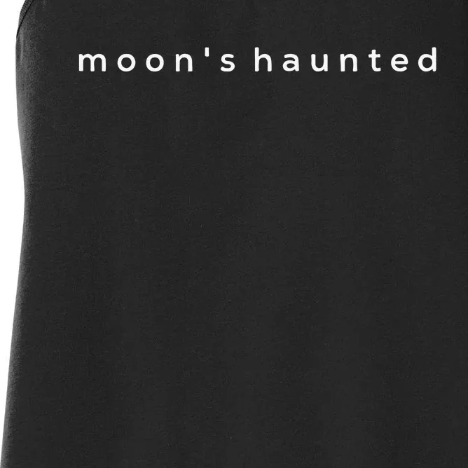 MoonS Haunted Women's Racerback Tank