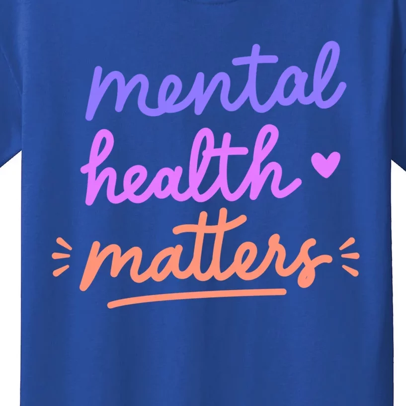 Mental Health Matters Gift Kids T-Shirt