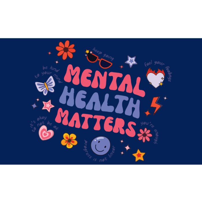 Mental Health Matters Bumper Sticker