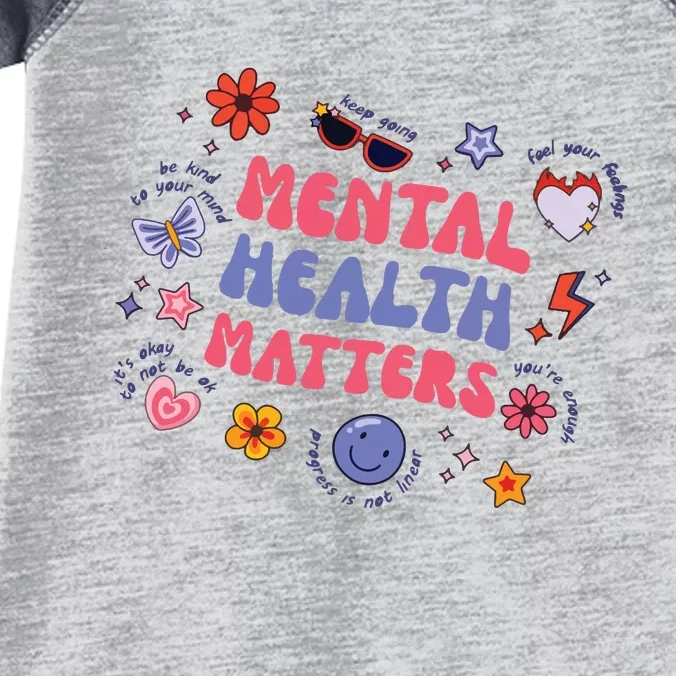 Mental Health Matters Infant Baby Jersey Bodysuit