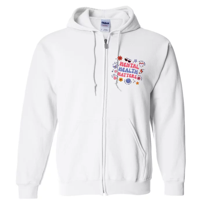 Mental Health Matters Full Zip Hoodie