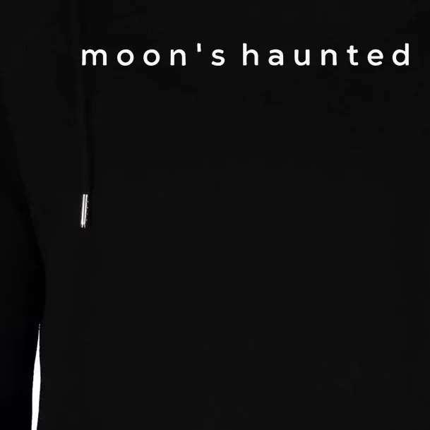 MoonS Haunted Womens Funnel Neck Pullover Hood