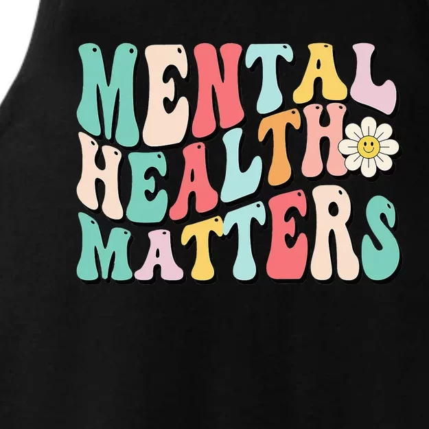 Mental Health Matters End The Stigma Ladies Tri-Blend Wicking Tank