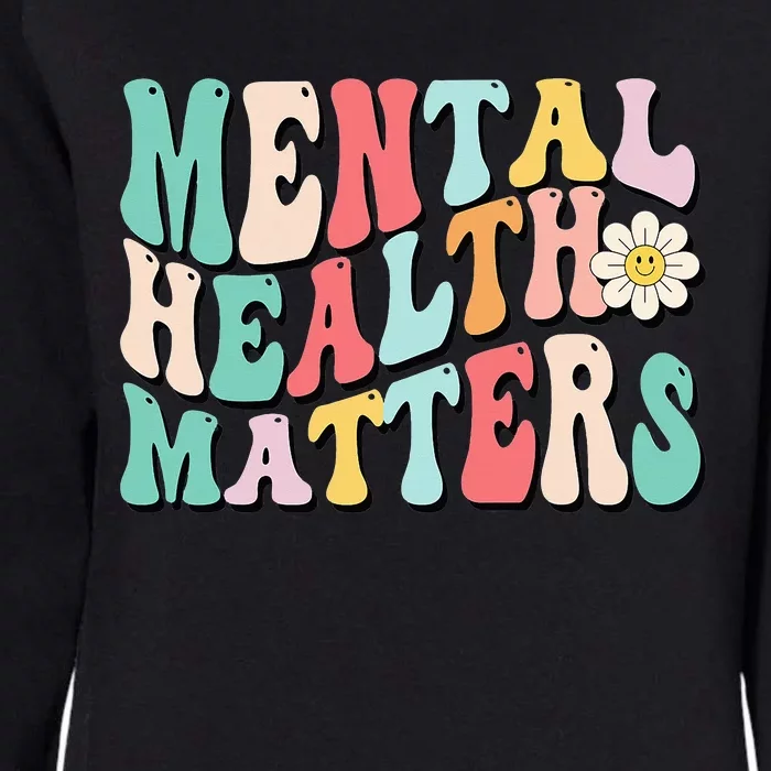 Mental Health Matters End The Stigma Womens California Wash Sweatshirt