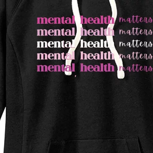 Mental Health Matter Women's Fleece Hoodie