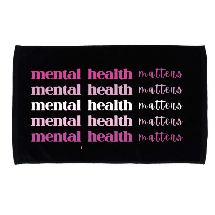 Mental Health Matter Microfiber Hand Towel