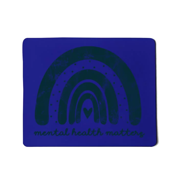 Mental Health Matters With Rainbow Cool Gift Mousepad