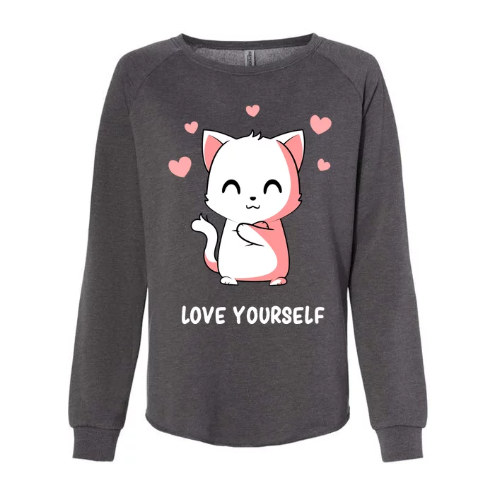 Mental Health Motivational Self Love Motivation Womens California Wash Sweatshirt