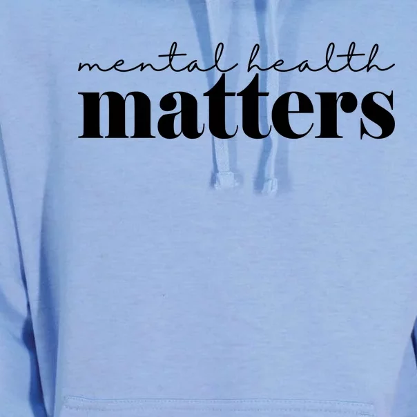 Mental Health Matters Awareness Unisex Surf Hoodie