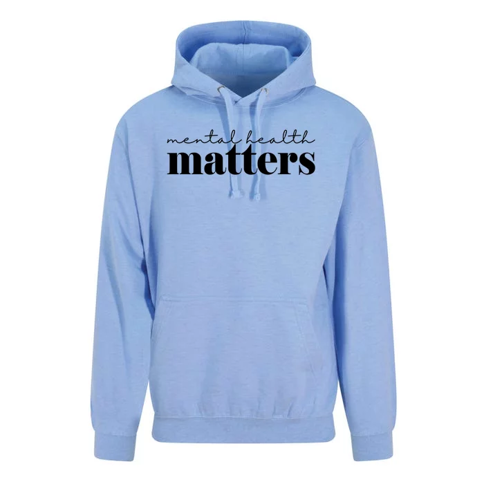 Mental Health Matters Awareness Unisex Surf Hoodie