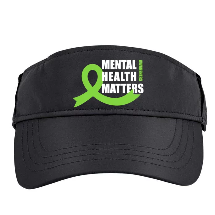 Mental Health Matters Quotes Health Awareness End The Stigma Adult Drive Performance Visor