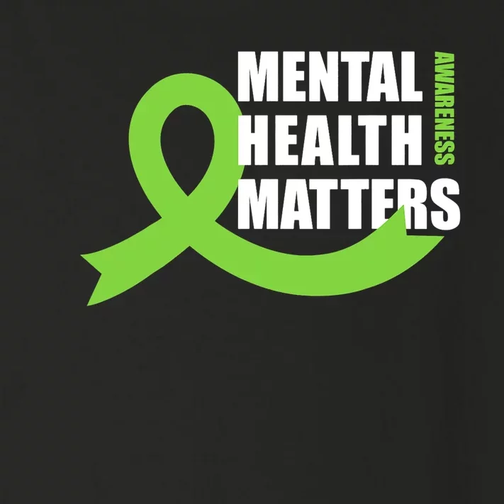 Mental Health Matters Quotes Health Awareness End The Stigma Toddler Long Sleeve Shirt