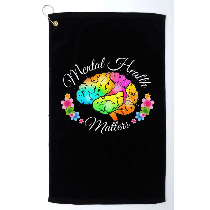 Mental Health Matters Platinum Collection Golf Towel