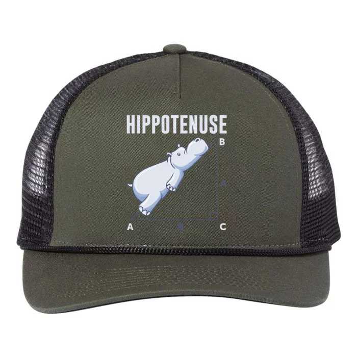 Mathematics Hippotenuse Maths Set of Pythagora's Geometry Retro Rope Trucker Hat Cap