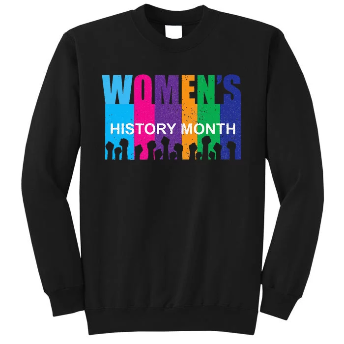 March History Month Retro Distressed Sweatshirt