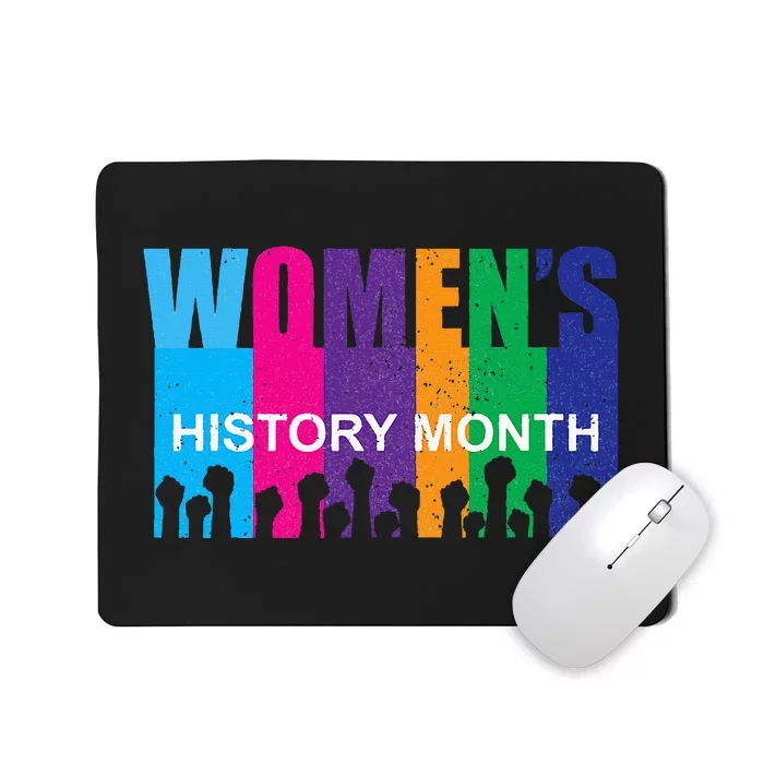 March History Month Retro Distressed Mousepad