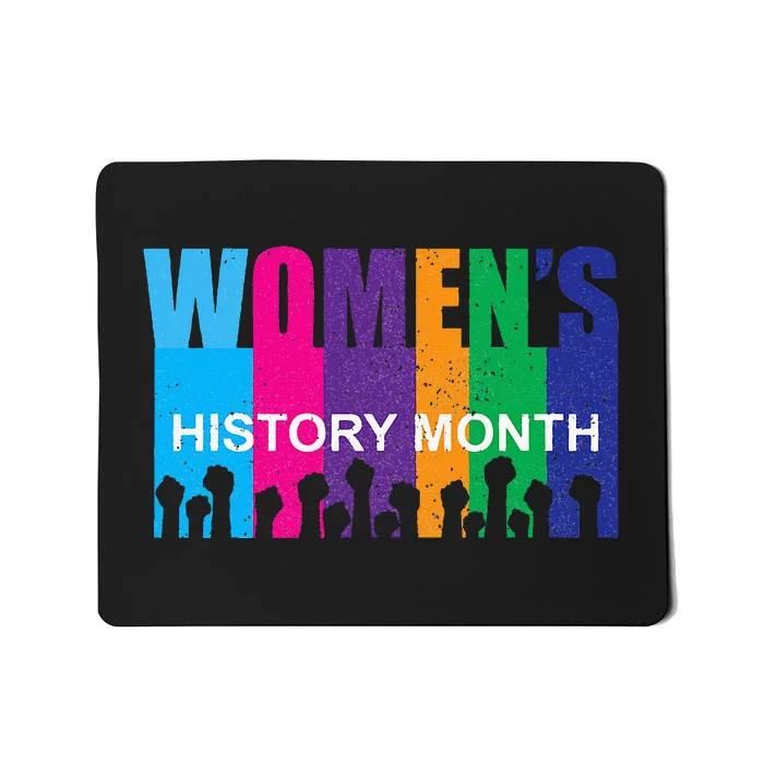 March History Month Retro Distressed Mousepad