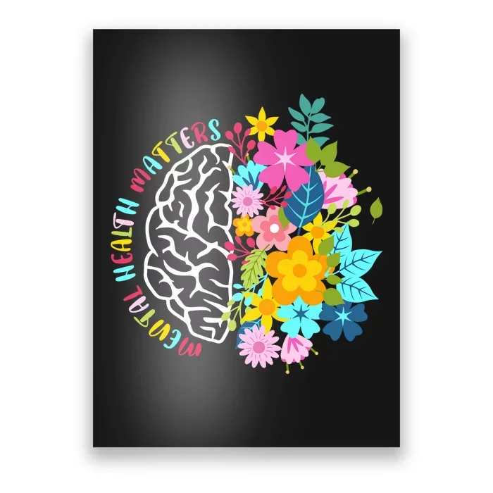 Mental Health Matters Plant Lovers Gardening Poster