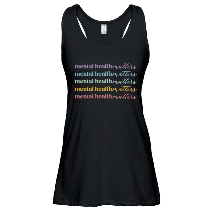 Mental Health Matters Ladies Essential Flowy Tank