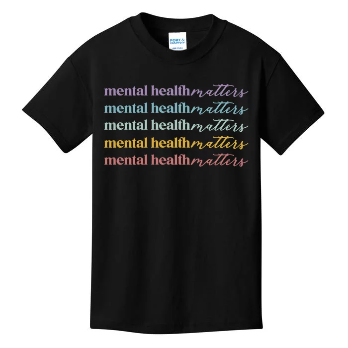 Mental Health Matters Kids T-Shirt