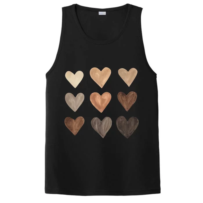 Melanin Hearts Performance Tank