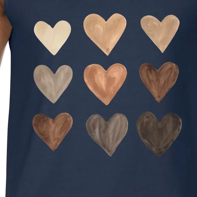 Melanin Hearts Comfort Colors® Tank Top