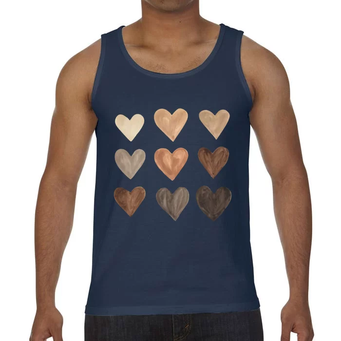 Melanin Hearts Comfort Colors® Tank Top