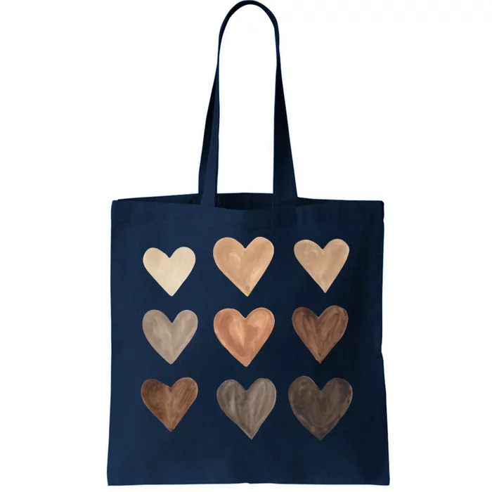 Melanin Hearts Tote Bag