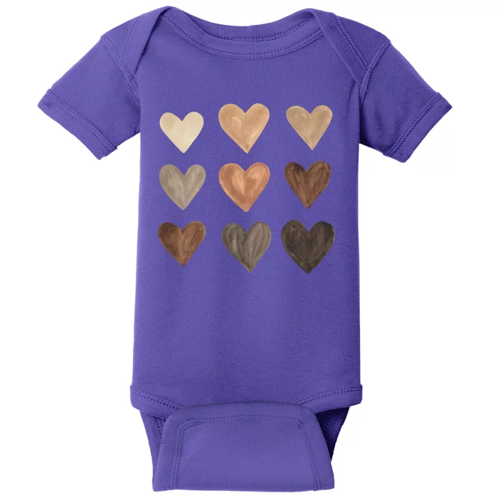 Melanin Hearts Baby Bodysuit