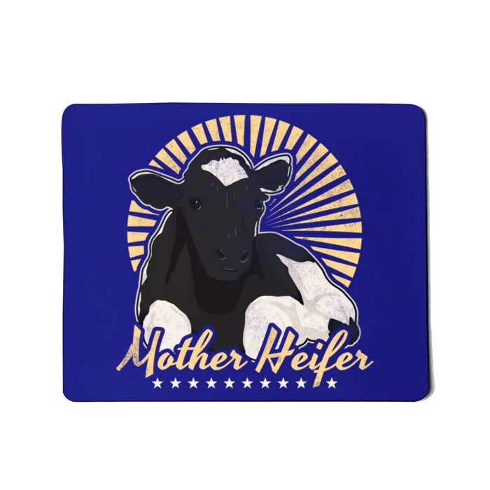 Mother Heifer Mother's Day Farmer Gift Mousepad