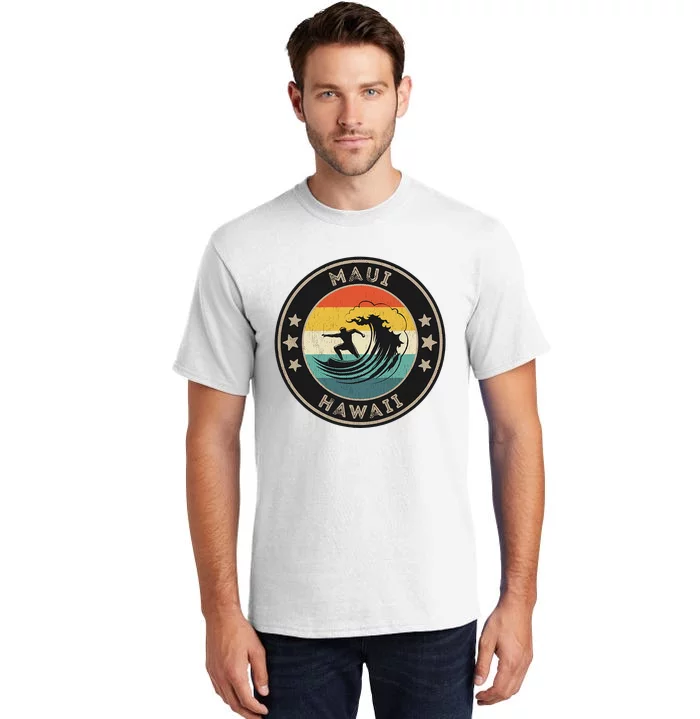 Maui Hawaii Maui Surfer Tall T-Shirt